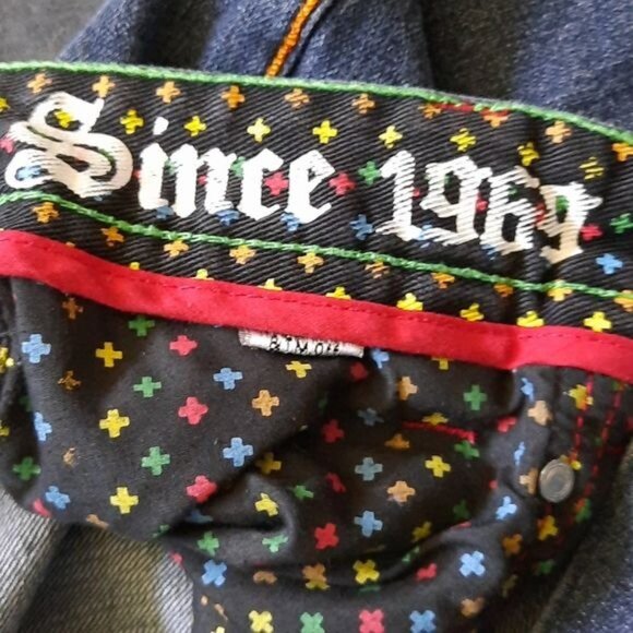 Coogi Australia Vintage Embroidered Denim Jeans Size W38 L34 - Picture 11 of 16